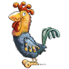 Funny Rooster