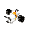 funny fitness egg / funny egg