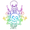 Funny skeletons, funny skeletons