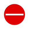 Schild Durchfahrt verboten