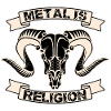 Metal skull religion