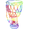 Djembe goblet drum gift