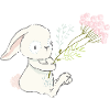 holding flower 01