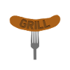 Grilling sausage - grilling sausages