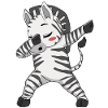 Dabbing Zebra Dab Dance Zebras