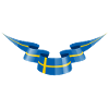 Bannière drapeau suède