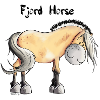 Cute Fjord Horse