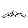 Mountains Outline