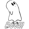 Fantôme Halloween Boo