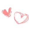 Two heart forms