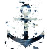 Wasserfarben Anker