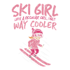 Wintersport Ski Girl