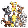 Beaucoup de Chiens
