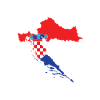 Croatia map gift