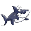 Requin comique