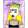 Trippy Magic Mushroom Girl