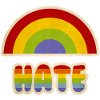 Rainbow hate parody