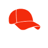 Red cap Cappie cape cap