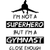 Gymnastics superhero - women's gymnastics