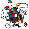 Rubik's Cube Robot Style