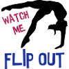 Gymnastique, gymnaste - flip out