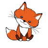 Baby Fuchs Waldtier