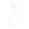 Chaton, chat, miaou, miaou, silhouette