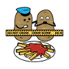 Crime potato dead