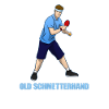 Vieux papillon tennis de table