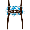 Lederhose & Bayern Flagge