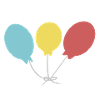 Bunte Luftballons