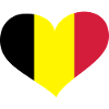 Belgien Herz; Heart Belgium