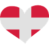 Dänemark Herz; Heart Denmark