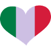 Italien Herz; Heart Italia
