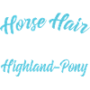 Glitter Highland-Pony