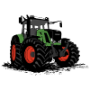 Traktor - traktor - trækker - landmand