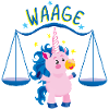 Einhorn Sternzeichen Waage