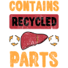 Contains Recycled Parts