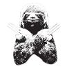 Slotherine Wolverine Bradipo Wolverine Razza Mista
