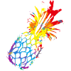Buntes Ananas
