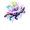 Rainbow Tyrannosaurus Rex