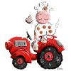 Tracteur Vache
