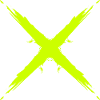 Cross design vector yellow