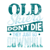 Ski skier grandpa daddy