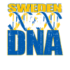 Suède Drapeau suédois ADN