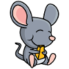 Mouse with cheese