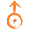 Astronomical symbol uranus