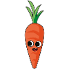 Carrot cartoon carrot