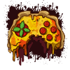 Pizza Gaming Controller Gamer
