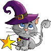 Little kitten magical